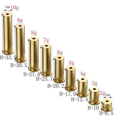 China Brass Stainless Steel Golf Shaft Tip Grip Swing Weight - 2g3g4g5g6g7g8g9g10g For Golf Iron Shaft for sale