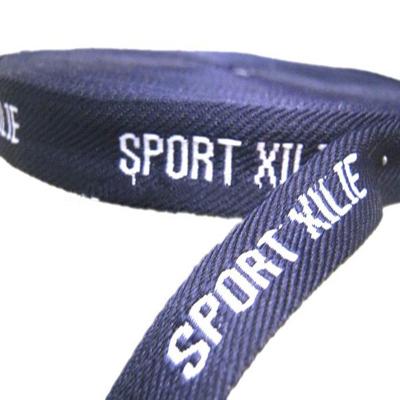 China Viable Wholesale Promotional High Quality Personalized Elastic Webbing Custom Made Polyester Fabric Band for sale