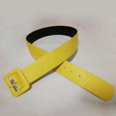 China High quality and multi-functional patent high fashion wide fashion belt girl's simple waist simple leather belt for sale