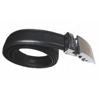 China New Style Promotional Wholesale Men's Gifts Classic Genuine Leather Belt With Alloy Automatic Buckle for sale