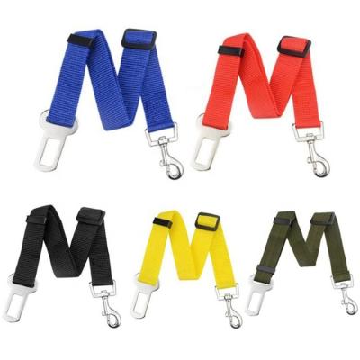 China Wholesale Luxury Nylon Padded Stainless Cast Strap Dog Collar Safety Belt Good Quality Colorful With OEM Customized for sale