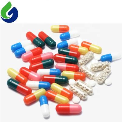 China Pharmaceutical Grade Gelatin GMP Enteric Coated Empty Capsule 00 Size for sale