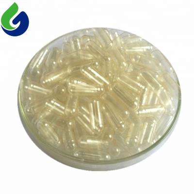 China Pharmaceutical Grade Gelatin EMPTY CLEAR HALAL CAPSULE SIZE 00 for sale