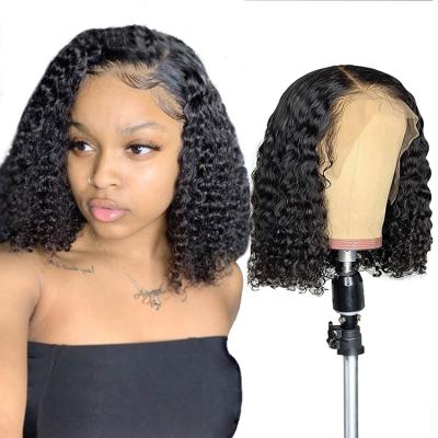 China Wholesale Peruvian Curly Bob Wigs, 4x4 Short Bob Closure Wig, Short Bob Wig For Black Women From Hair Curl Factory for sale