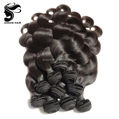 China Unprocessed Top Quality Body Wave Human Hair Bundles With Closure Brazilian Virgin Hair for sale