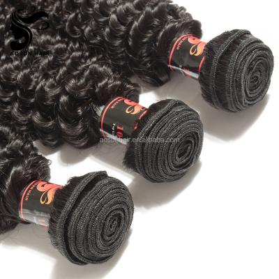 China Aosun Hair Wholesale Curly Real Malaysian Hair Premium Curl Hair for sale