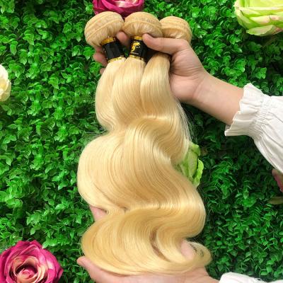 China Body Wave Aosun AliExpress 613 Peruvian Virgin Hair, Good Quality Blonde Hair Weave, 613 Colors Quick Weave Hair for sale