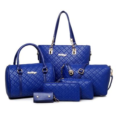 China ENGLAND STYLE Fashion Lady Handbag China Brands 6 Pcs In 1 Set Bags Designer Bags Women Bag Handbag for sale