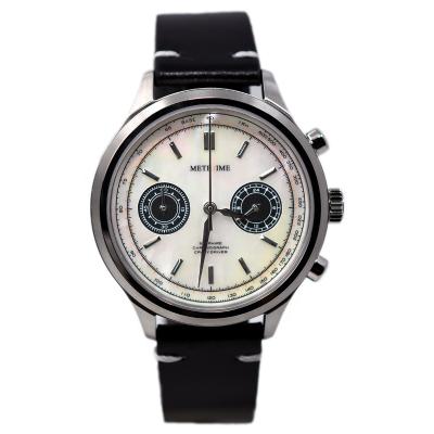 China Chronograph Accept Custom Logo Stainless Steel Case Wristwatches for sale