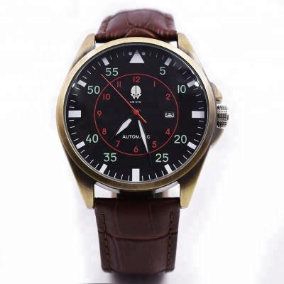 China 2018 Day/Date Mens Sports Rank Waterproof Pilot Watch for sale