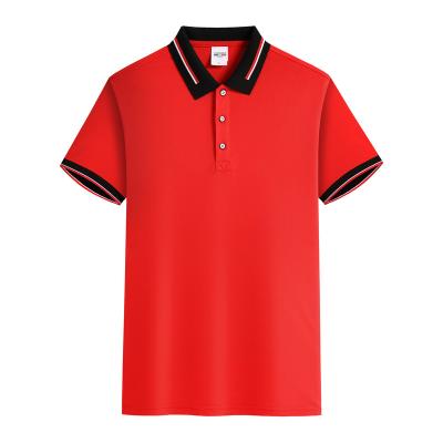 China GD QUICK DRY wholesale polo shirts custom logo polo t-shirt embroidered soft cotton plus size men's polo shirts for sale