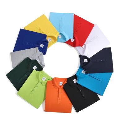 China GD QUICK DRY wholesale women's polo shirts polo T-shirt embroidered soft cotton plus size men's polo shirts for sale