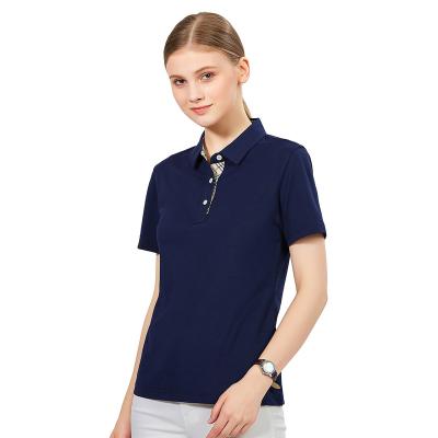 China New Design QUICK DRY Women's Cotton Golf Business Personalized Polo Shirt for sale