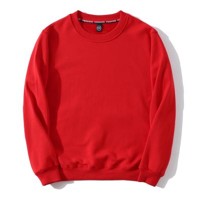 China GD Breathable Hot Sale Cotton Sweater Men Custom 100% Logo Embroidery SG2805 Multiple Colors Long Sleeve Sweater Woman for sale