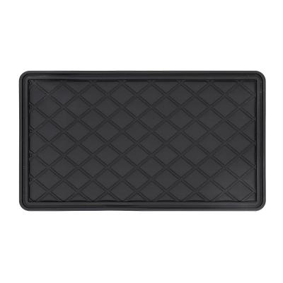 China Brief & Commercial single color car mat car center control dashboard diamond-studded anti-slip storage matDiamond-studded anti-slip mat for sale