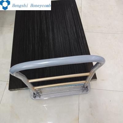 China Industrial Huge Rectangle Stainless Steel Honeycomb Core For Airflow Straighteners for sale