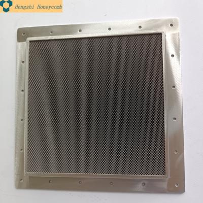 China Industrial High Cost Effective EMI Nickel Plating Stainless Steel Honeycomb Screen Vent for sale