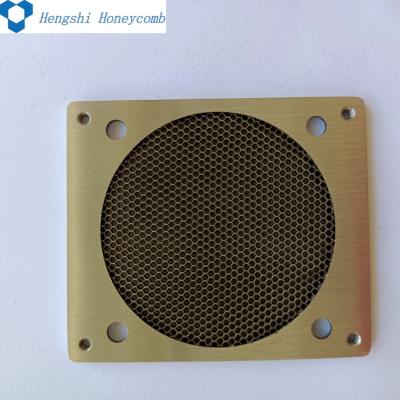 China Structural Stainless Steel Industrial Honeycomb RF Waveguide Panels For Faraday Armature for sale