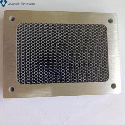 China High Cost Effective Industrial EMI Nickel Plating Stainless Steel Honeycomb Vent Screen for sale