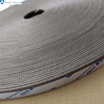 China EMI Shielding Panels Excellent Performance EMI EMC Knitted Wire Mesh Gasket Combo Strip for sale