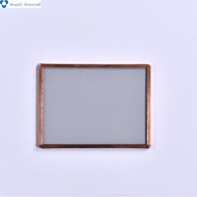 China EMC Fixed Transparent Shield EMI Shielding Screen Window With Excellent Transmission And Shielding Performance for sale