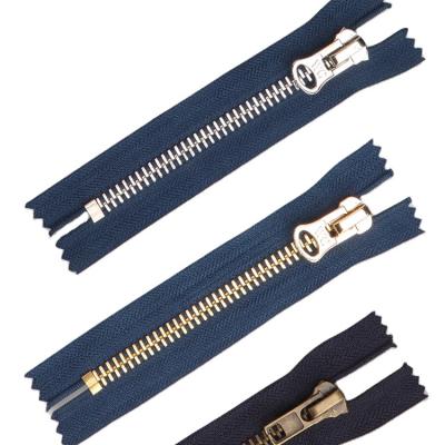 China Auto Lock Denim Cotton Zipper for sale