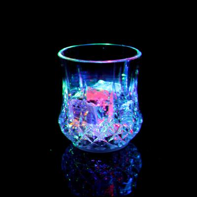 China Wholesale Plastic PS Cup 7oz Party Flashing Inductive Led Mug for sale