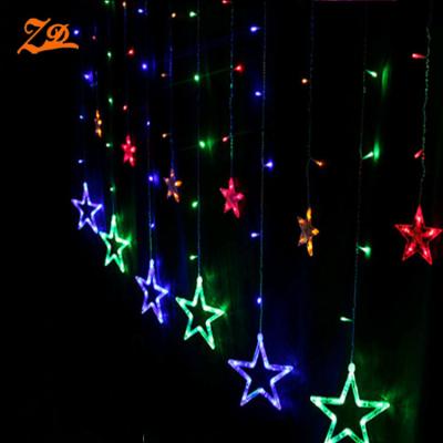 China Hot Sale Party Favor Curtain Star String Light Christmas String Light for sale