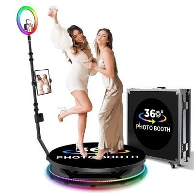 China 54kg 360 Photo Booth Ready to Ship in 48 Hours 4 Person Capacity 25CM Platform Height for sale