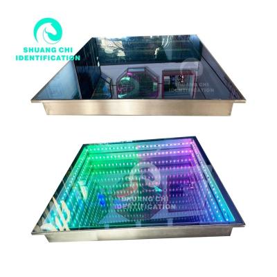 China DMX512 controlado IP67 Piso de baile LED interactivo con tecnología sensible a la presión en venta