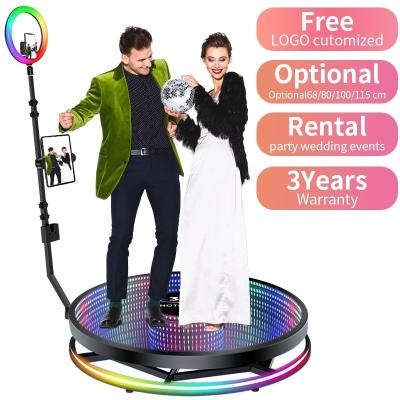 China Gro Compatible Portable Selfie Spin 360 Photo Booth for 1-6 Person Photos 360 Degree for sale