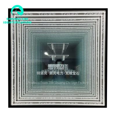 Китай Melaleuca Abyss Mirror Infinity Mirror Neon Art 12 Интерьерная отделка 2023 Горячие продукты продается