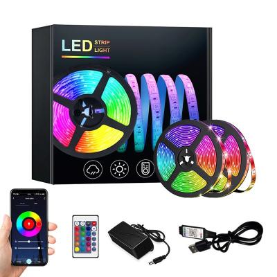 중국 스마트 Rgb LED LED 스마트 라이트 스트립 홈 장식 색상 렌더링 인덱스 Ra 80 판매용