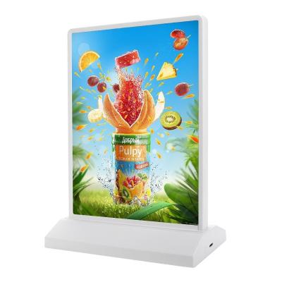 China Double Sided A5 Magnetic Light Box with Rechargeable Battery and SMD4014 Light Source for sale