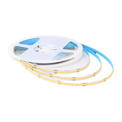 China 3- High CRI 90 DC24V Dotless Led Cob Strip 528Leds for Versatile Lighting Solutions for sale