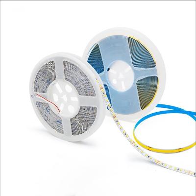 China 10W/M RA90 Flexível COB Tape DC 12V 24V Ultra Slim 5mm Dotfree 480leds COB Strip Light à venda