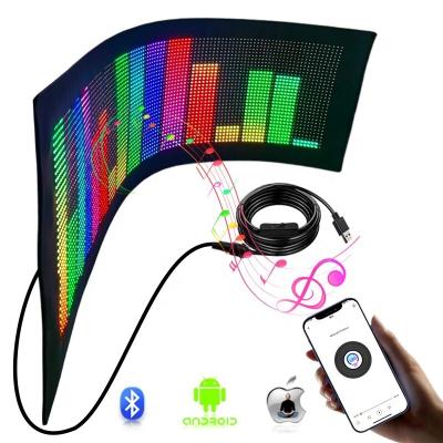 China Tragbare Pixel-RGB-LED-Matrix-Panel, Digitale Nachrichtenbildschirm für flexible Werbung zu verkaufen