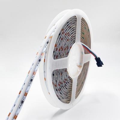 China IP68 COB Led Strip Light 5M 16.4FT with Slim Flexible Design 2-5 12V 24V Can Be Pasted for sale