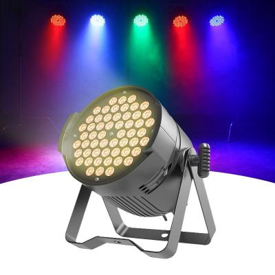 Cina 54pcs*3W Led Par Can Uplight Stage Lights con miscela di colori RGB/RGBW e controllo DMX in vendita