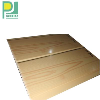 China Artistic Ceilings China Wood Grain Pvc Ceiling Panel Low Price Best Price for sale