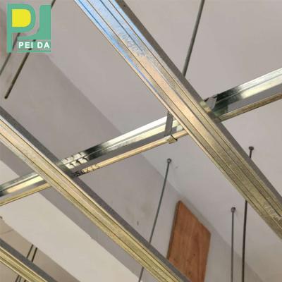 China Modern Decorative Galvanized Gypsum Board Cladding Drywall Metal Framing Profile for sale