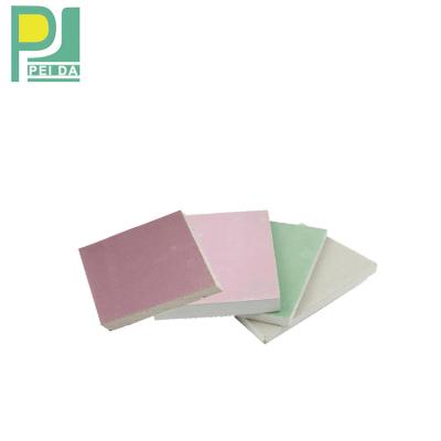 China 1220 2440mm 10mm Thickness Fireproof Paper Face Gypsum Plasterboard for sale