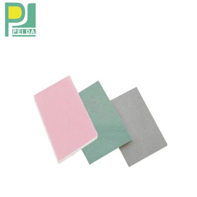 China Price 9mm Thickness Moisture Resistant Cheap Acoustic Gypsum Ceiling Panel for sale