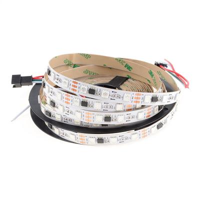 China Affordable Theme Park WS2811 Digital LED Strip Dream 12V 5050 Programmable RGB 5M 60 LED Strip Color Waterproof for sale