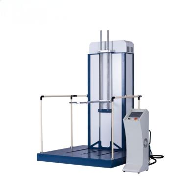 China Lab Free Fall Drop Tester Starting From Zero Height Range To 1.5M Drop Range for sale