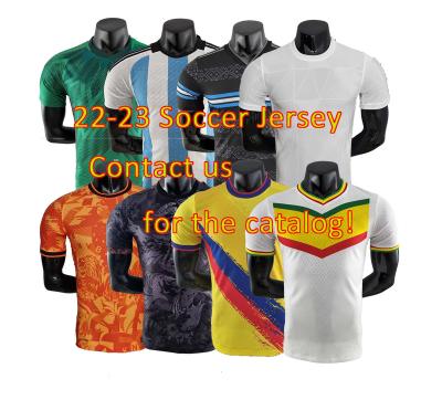 China Shirts & Top 22-23 Thailand Soccer Jersey World Cup 2022 Football Sets Argentinad Soccer Jersey for sale