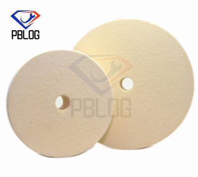 China PBLOG Glass Edge and Surface Polishing Machine Pure Wool Polishing Wheel Factory Outlet for sale