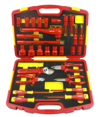 China El VDE de Tool Set 1000V del electricista 29PCS aisló el sistema eléctrico de la herramienta de mano en venta