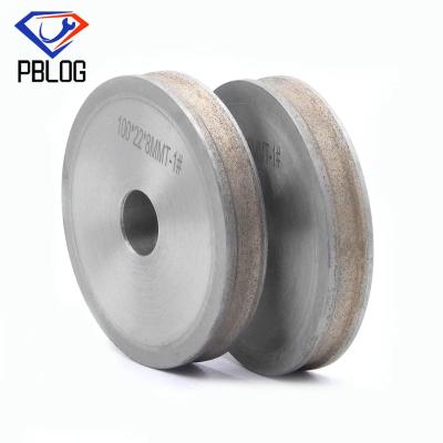 Chine PBLOG Roue de meulage de diamants 240 Grit Ronde bordure Arbor Hole 12/22/30 mm Vitesse maximale 4500rpm à vendre