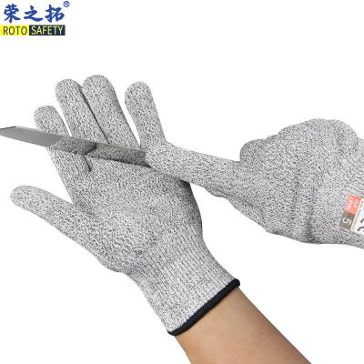 中国 Medium White Protected Gloves High Visibility and Reliability 販売のため